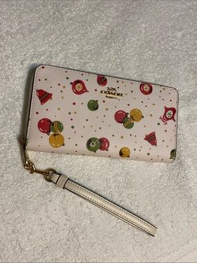 Coach Ornament Wristlet